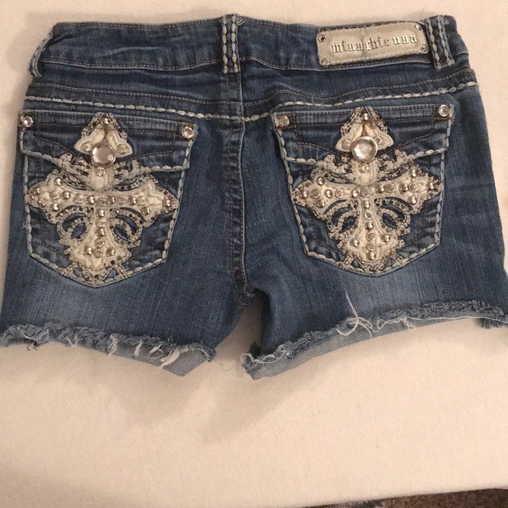 💜SALE💜 Miss Chic Jean Shorts Size 7